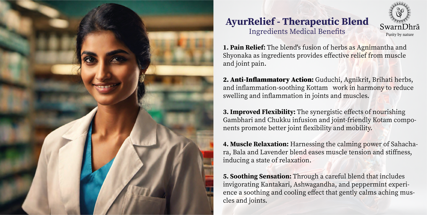 AyurRelief - Therapeutic Blend | 50 gm