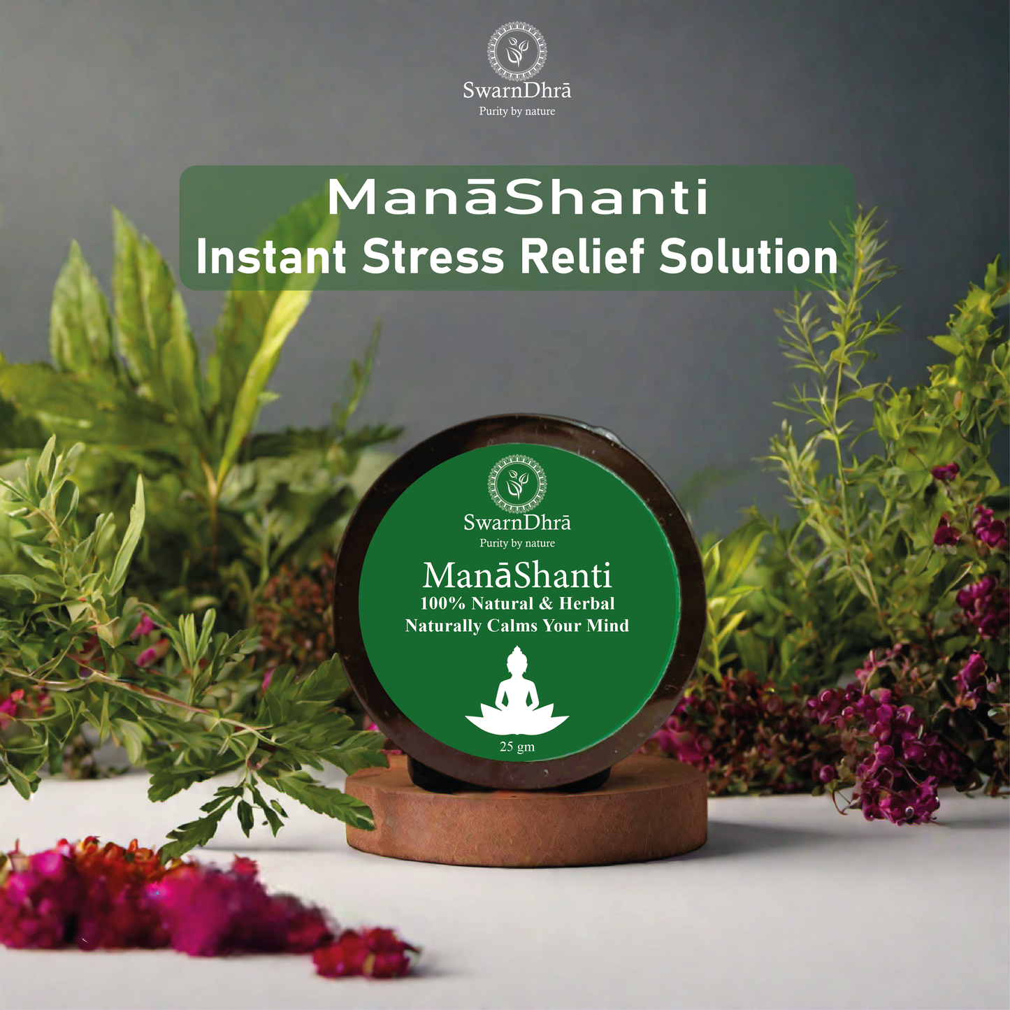 ManaShanti Herbal Balm | 25 gm