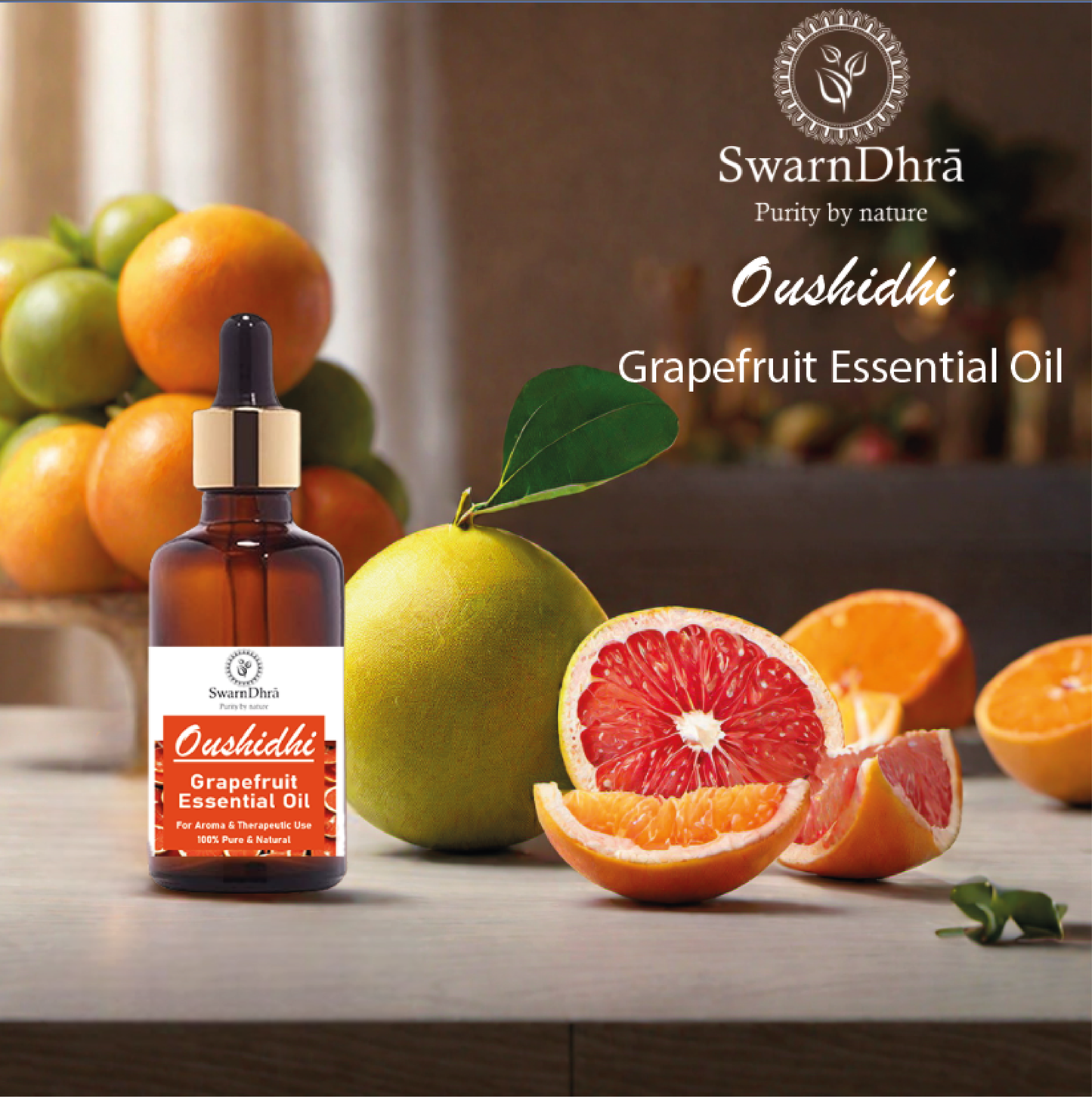 Essential Oil | Grapefruit Combo of 10ml Pack of 2