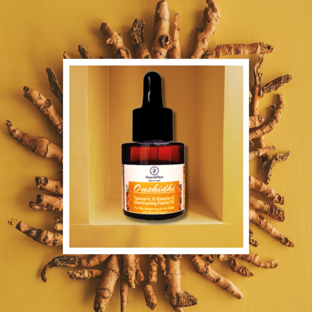 Oushidhi Turmeric & Vitamin E Oil | 20 ml